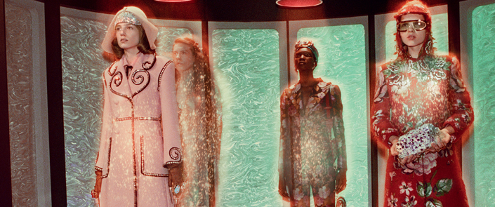 Gucci Gets Galactic with Star Trek-Inspired Fashion Film