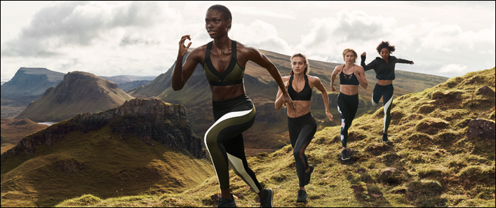 H&M Releases Sustainable Sports Collection for 2018