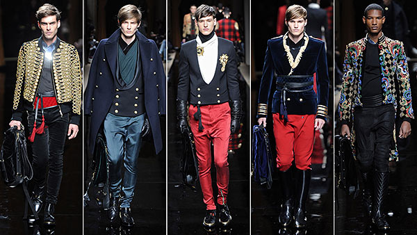 Balmain reigns supreme with the Hommes FW16  #PFW runway show